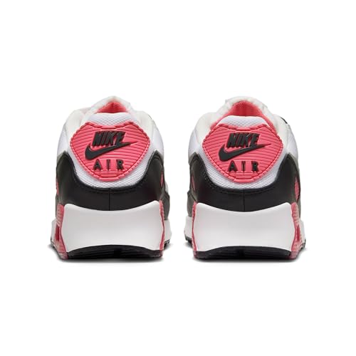 Nike Air Max 90 Women's Shoes (DH8010-105, White/Aster Pink/Black/Light Silver) Size 114