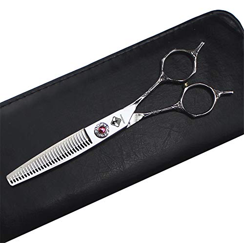 Ciseaux à cheveux de 15,2 cm et ciseaux effiler professionnels - 4