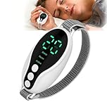 Sleep Aid Device for Adults,Anxiety Relief and Insomnia,Palm Sleep Massager,Portable USB Charging,Handheld Microcurrent Sleep Instrument with Comfortable Adjustable Strap,Sleep Support Tool