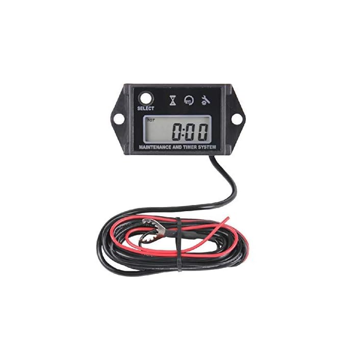 Buy Runleader Digital Hour Meter Tachometer, Maintenance Reminder, Max