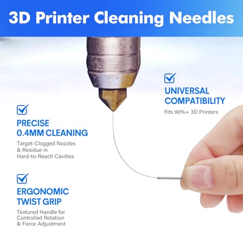 22PCS 3D Printer Nozzle Cleaning Kit, 3D Printer Cleaning Kit - Image 4