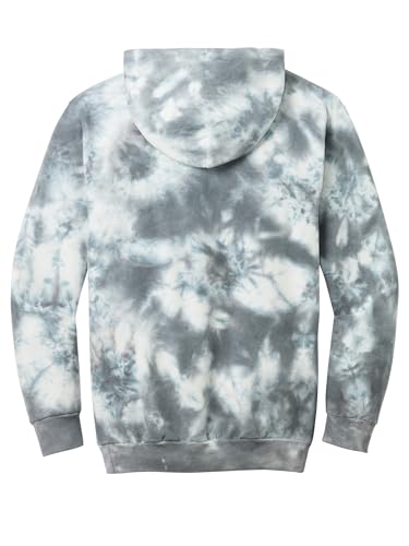 Mens Crystal Tie-Dye Pullover Hoodie Sweater2