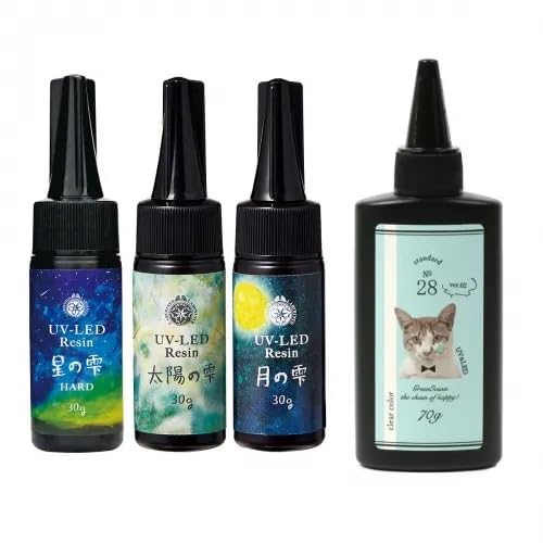 Arc en ciel　タイムセール　パジコ星の雫　500g×2本 Amazon | パジコ レジン液 大容量 UV-LEDレジン 星の雫 ハード