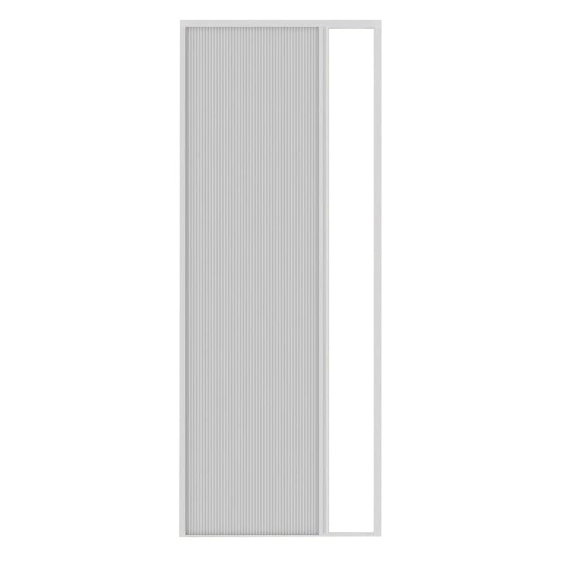 Porta A Soffietto per Interni, Porta Scorrevole A Soffietto con Telaio in Alluminio, Divisorio per Armadio Camper Patio Porta Doccia(160x40cm)