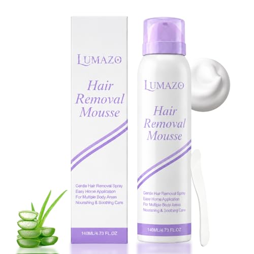 Hair Removal Cream, Smooth Hair Removal Spray– Fast Acting Cloud Sense with Aloe &amp; Hyaluronic Acid for Women &amp; Men (1pc)