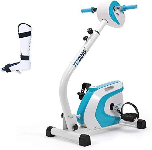 Sywlwxkq Electric Rehabilitation Machine, Motorized Leg and Arm Pedal Exerciser, Elderly Home Stroke Hemiplegia Rehabilitation Training Equipment