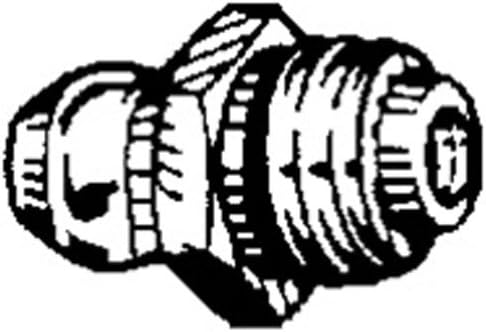8mm-1.25 Straight Grease Fitting DIN 71412 (9201) 100pk