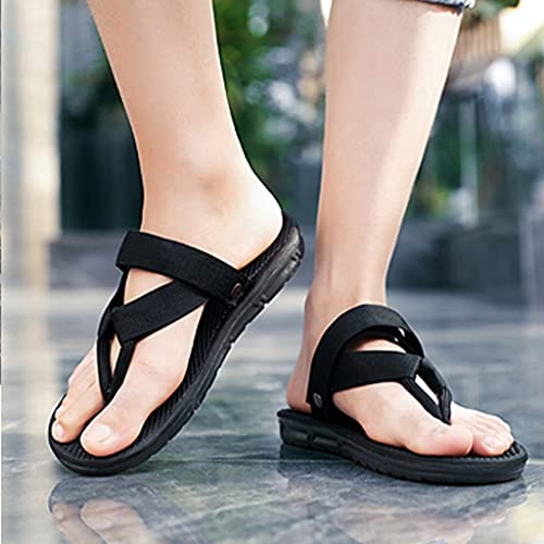 Flip Flop Sandals for Men Casual Summer Shower Slippers Non Slip, Men's Non-Slip Gym Pool Dorm Water Sandals Flip Flops, Fashion Dual-Purpose Beach Shoes Casual Shoes Light Weight2