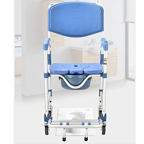 Chaise de bain rotative aluminium aide douche handicapé senior - 4
