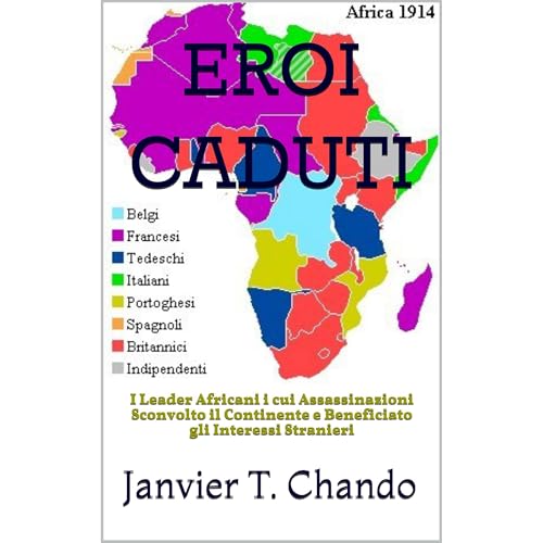 EROI CADUTI Audiolibro Por Janvier T. Chando, Janvier Tchouteu arte de portada