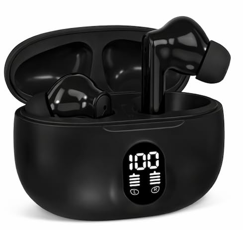 Image of Xzor Bluetooth MP3 Player with Wireless Earbuds, Built-in Speaker, Auto Pairing, 128GB Memory Card Support, Rechargeable Portable Audio Player