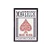 Maverick Playing Cards 12 Pack, Made in USA, New and Improved Quality, Standard Index, Red and Blue Decks, Bulk Playing Cards for Poker, Card Games, and Family Game Night