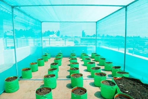 Image of Kingwell Grow Bag 9 X 12 INCH, PACK OF 1 For Terrace Garden Leafy Vegetable Plant Grow Bags Fruits Growing Containers For terrece Gardening