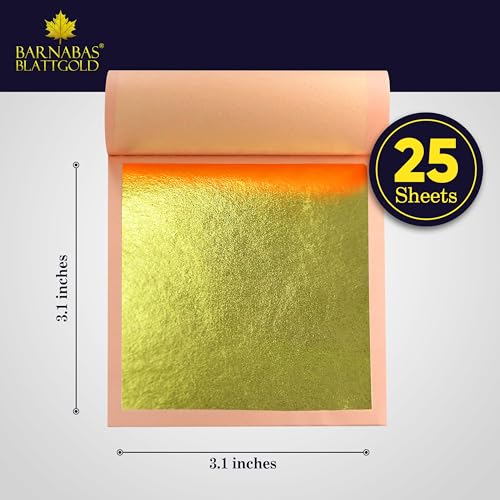Genuine Gold Loose Leaf Sheets 24k