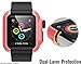 Designed for Apple Watch Impact Case 38mm Series 3 & 2 Rugged Protective Case by Catalyst, Drop Proof Shock Proof Impact Resistant Designed for Apple Watch Case, Coral