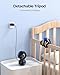 SLENPET Astronaut Portable Stroller Fan, Baby-Safe Clip-on with Detachable Flexible Tripod, Rechargeable Battery-Operated, 3-Speeds, 270° Rotation - Ideal for Car Seats, Cribs, Treadmills, Travel