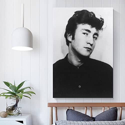 John Lennon (3) Poster vintage rétro imprimé sur toile à suspendre pour chambre à coucher, salon, décoration murale 20 x… - Les Beatles, Paul McCartney, John Lennon, RIngo Starr, George Harrison John Lennon (3) Poster vintage rétro imprimé sur toile à suspendre pour chambre à coucher, salon, décoration murale 20 x… – Image 6
