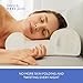 SLEEP & GLOW Omnia Anti-Aging Beauty Pillow Fights Sleep Wrinkles with Orthopedic Height Adjustable Memory Foam for Sleeping on Back and Side (Made in Italy)