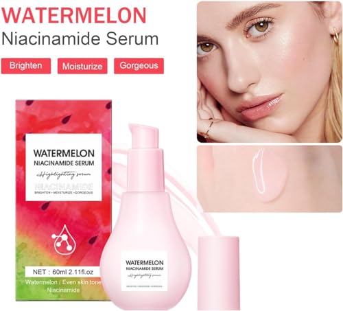 Mclivaya Watermelon Dew Drops, Watermelon Glow Niacinamide Dew Drops Serum, Glow Recipe Watermelon Dew Drops, Glow Recipe Watermelon, Pore Minimizer & Priming Liquid Highlighter - Image 3