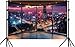 10X8ft City Landscape Backdrop Modern Office Backdrop, Night Modern City Building View Photography Background Video Conference Online Meeting Banner Decor Photo Studio Props