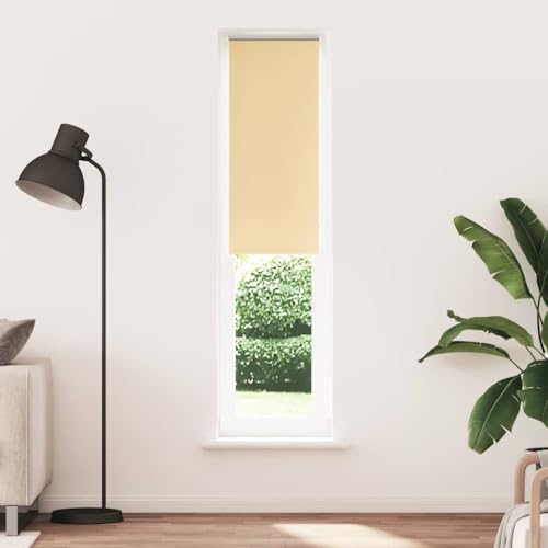 Tenda oscurante a rullo beige, 45 x 210 cm, 100%