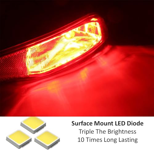 Kit completo de luz trasera antiniebla LED compatible con Jeep Cherokee 2014-18 miniatura 2