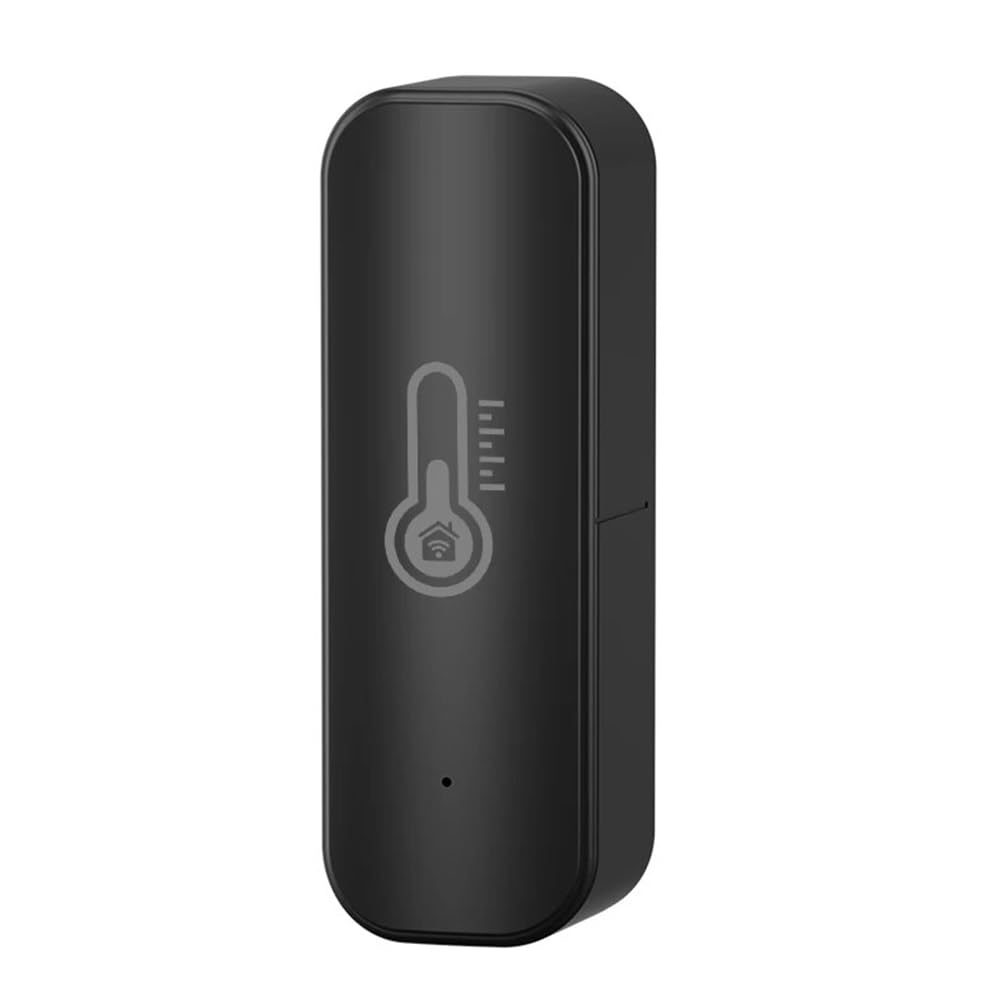 Qweradr Tuya Smart Temperature And Humidity Sensor Wifi App Remote Monitor For Smart Home Var Smartlife Work With Alexa