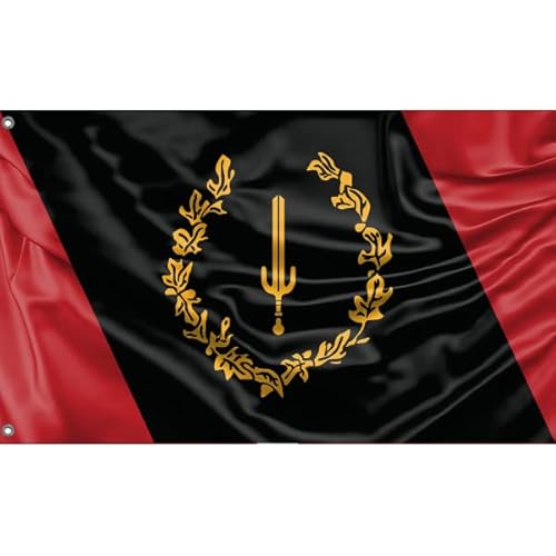 Black-American Heritage Flag | Einzigartiger Designdruck | Hergestellt in der EU (90 x 150 cm)