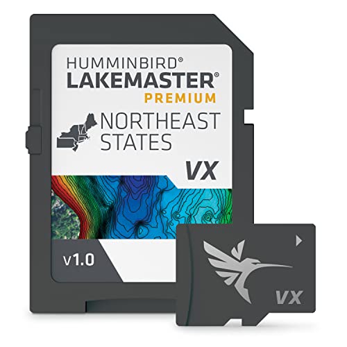 Image of Humminbird LakeMaster Premium Map SD Card for Fish Finders