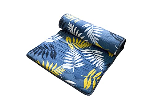 SPINEHEAL MATTRESS Colchón de cama relleno de espuma HD, delgado, firme, plegable, Gadda para suelo, cama, viajes, multiusos, peso ligero, colchón tamaño Queen (72 x 60 x 1 pulgadas)