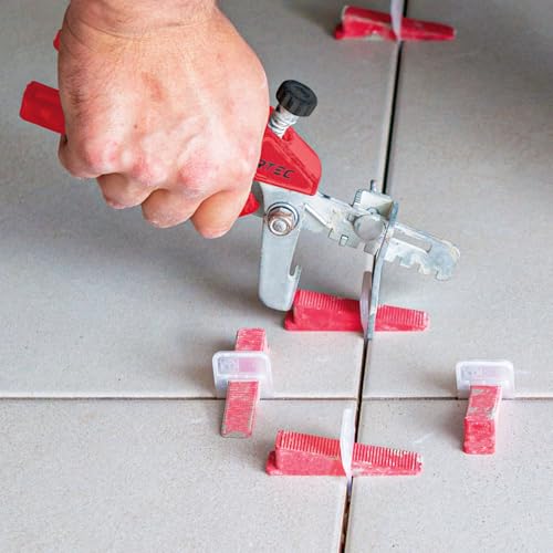Image of POWERTEC Tile Leveling System Tile Leveling Pliers for Floor and Wall Tile Installation, 1 Pack (71896)