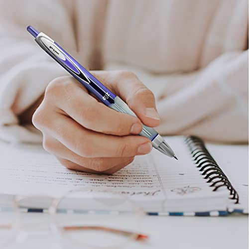 Signo 207 Retractable Gel Pens, 0.7Mm Medium Gel Pen, Assorted Colored Pens Bulk 8 Pack, Ink Pens, Black Pens, Office Supplies, Bulk Pens, Bulk School Supplies, Pens Fine Point Smooth Writing Pens #TOP5