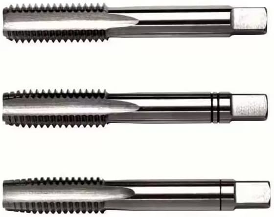 Metric Marine Tap Set, Tungsten Steel, 3 Pc Set, Includes Taper, Plug and Bottoming, 5-Pack (BSW 5/16"- 18)