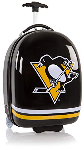 Heys America NHL Officially Licensed Wheeled Luggage (Pittsburg Penguins, 18-Inch)