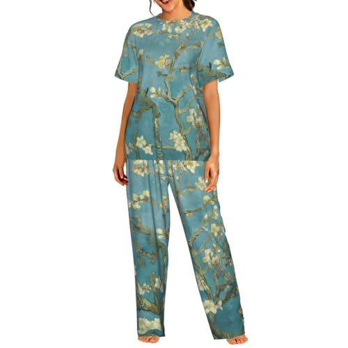 Ensemble de pyjama fleuri pour des nuits d'été fraîches et cocooning