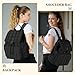 TILYMOL Puffy Backpack for Women, Quilted Backpack for Travel, Ultra Lightweight Puffer Daypack, Grey