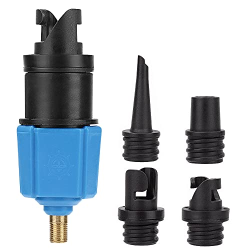 SUP-Pumpen-Adapter, elektrische Luftpumpen-Konverter, Pumpe für Schlauchboote, Kajakzubehör, Multifunktions-Ventiladapter, elektrische Pumpe für Kajak/Schlauchboote/Stand Up Paddle Board