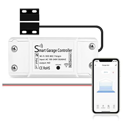 AGSHOME Smart Wi-Fi Garage Opener