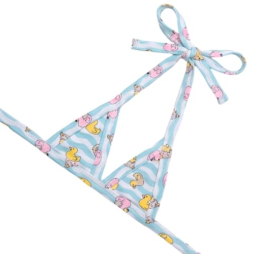 Image of CuteBone Dog Bikini Dress, Stylish Swimsuit Costume for Small Dogs, Comfortable & Adjustable Puppy Bathing Suit, Soft Outfit Pet Apparel for Beach, Pool and Summer Fun DB37XS