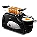 Estación De Desayuno, Tostadora De 2 Rebanadas, Tostadora Multifuncional Doméstica, Olla Antiadherente Plancha De Huevo Tostada Automática Herramienta De Cocina Sartén Hervidor De