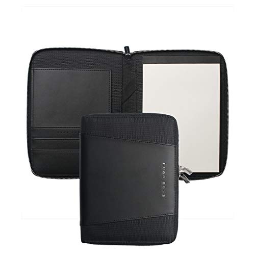 Preisvergleich Produktbild Hugo Boss HTM602A A5 Konferenzmappe Keystone Black