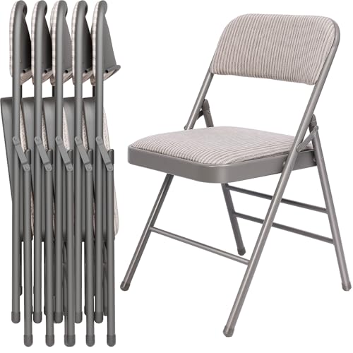 susici 6 Pack Fabric Padded Chairs