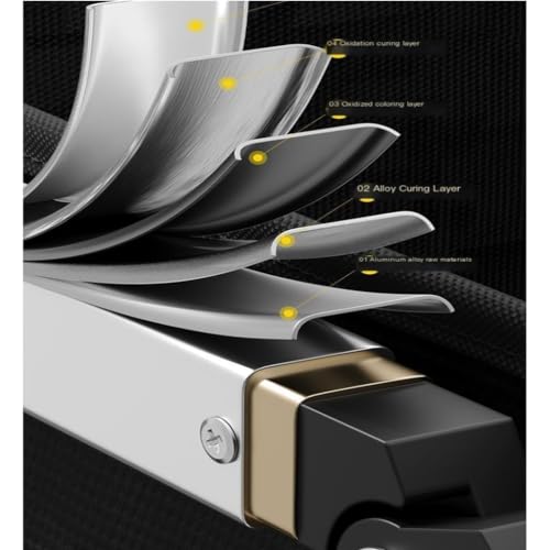 DFGHNBVC Mesa Plegable De Aluminio para Exteriores con Carrito De Playa, Remolque Manual para Actividades Al Aire Libre, Ka - imagen 5