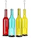 gzero Schmiedeeisen Leuchter, matt schwarz Finish dekorativer Kerzenhalter für Heimwerker Beleuchtung Wein Flasche Jar Perfect DIY Geburtstag Geschenk Party Laterne Lampe Garten Veranda 4 Packs