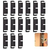 15 x Türscharnier-Unterlegscheiben für Innentürausrichtung, zuschneidbar, 8,9 cm Scharnier-Abstandshalter