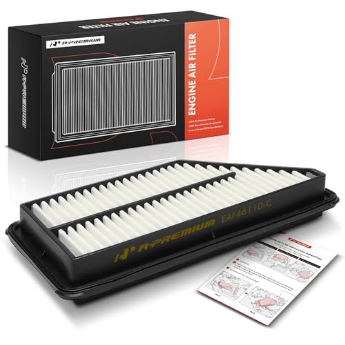 A-Premium Engine Air Filter Compatible with Honda Prelude 1992-2001