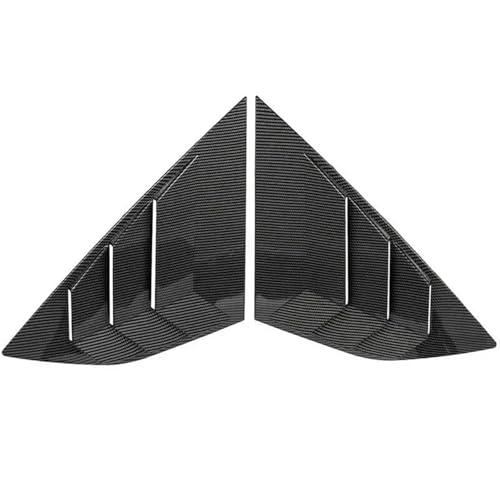 Cache-perceuse de custode arrière Ford Focus masquer rayures vitres carbone