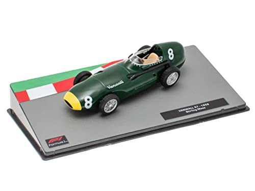 OPO 10 - Miniature car Formula 1 1/43 compatible with VANWALL 57 - Stirling Moss - 1958 - FD235, Green