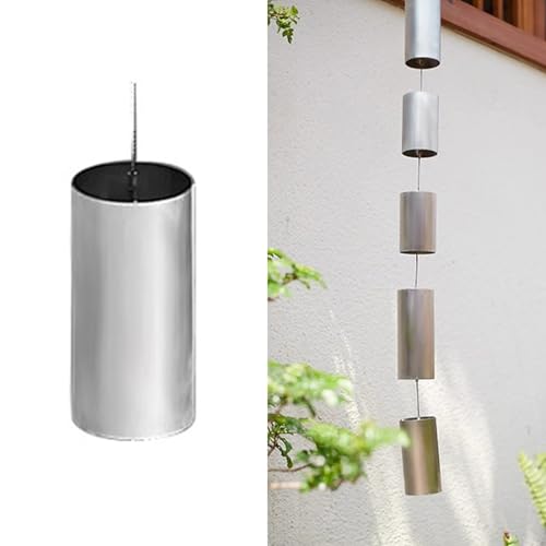 Cadenas de lluvia de acero inoxidable con copas de drenaje arquitectónico 2