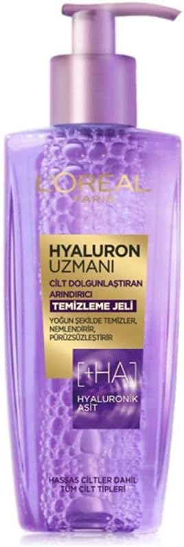 L'ORÉAL PARIS Hyaluron Uzmanı Cilt Dolgunlaştıran Arındırıcı Temizleme Jeli 200 ml